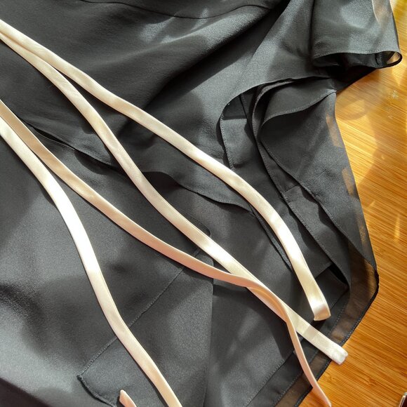 Pappel Boutique Evening silk skirt, size 6 - Picture 5 of 9
